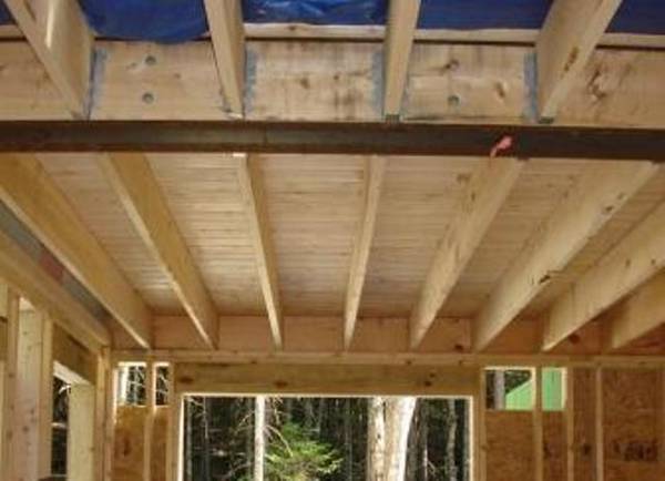 Как крепить гипсокартон к деревянному потолку? с фото