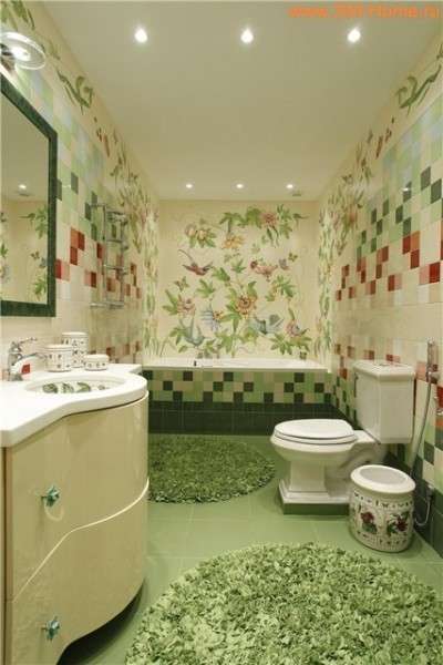 Выбираем варианты отделки ванной комнаты с фото