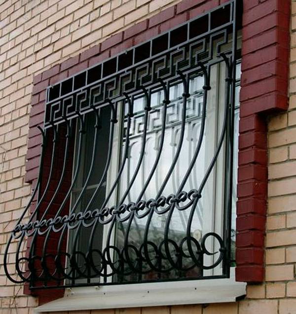 Виды решеток на окна и способы их установки - фото