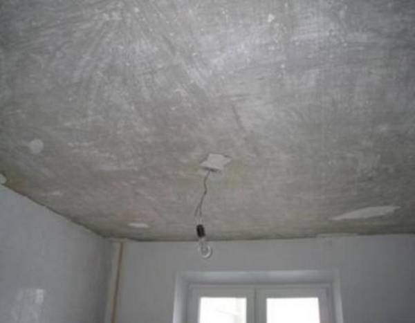 Как утеплить бетонный потолок? с фото