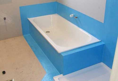 Жидкая гидроизоляция для ванной комнаты — виды и способы нанесения с фото